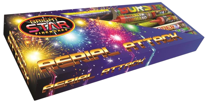 Handheld glitter sparkler firecracker glowing brightly